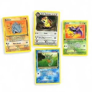 Vintage Pokémon TCG card bundle